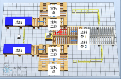 ABB机器人搬运码垛工作站 打造高效、智能的货物堆垛与打包运输服务